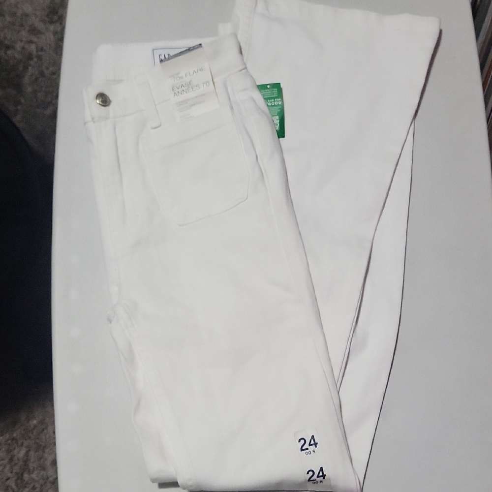 GAP Women's 70s Flare High Rise Jeans, Size 24/00